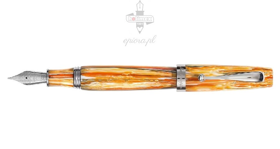 Montegrappa Mia Füllfederhalter – Edelharz In Spice Explosion – Elegante Schreibfeder Für Jeden Tag