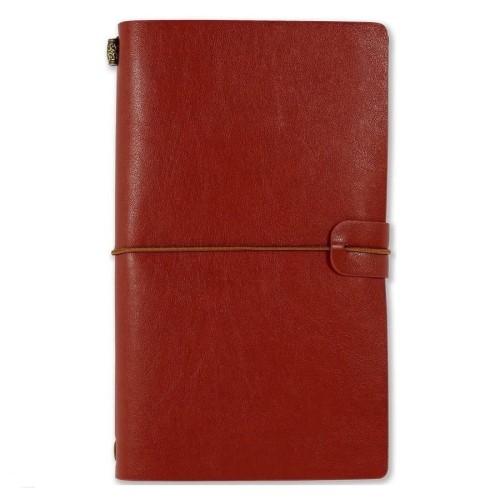 Notatnik Peter Pauper Press Voyager Journal Burgundy.jpg