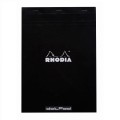 Notatnik Rhodia nr 18 A4 kropki czarny.jpg