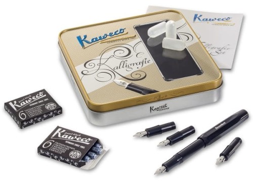 zestaw do kaligrafii Kaweco czarny.jpg