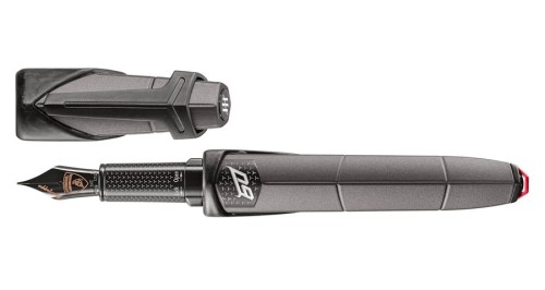 Pióro wieczne Montegrappa Automobili Lamborghini 60° Grigio Titans edycja limitowana.jpg