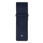 Etui Montblanc Sartorial granatowe podwójne