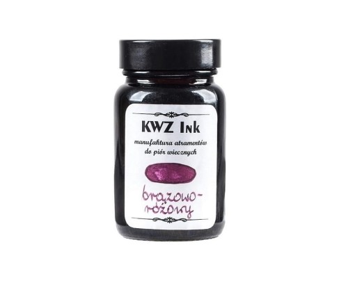 Atrament KWZ Ink brązowo-różowy 60 ml.jpg