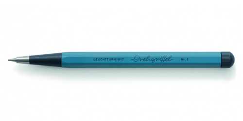 Ołówek twist Leuchtturm1917 Drehgriffel No.2 Stone Blue niebieski.png