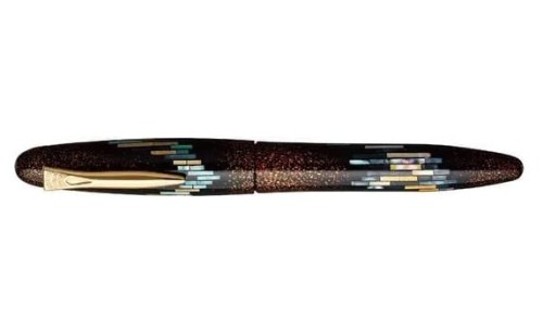 Pióro wieczne Platinum Izumo Hon-urushi Aizu Maki-e Raden Aurora.jpg