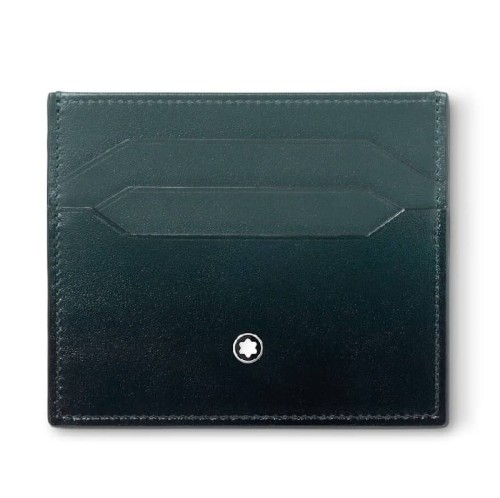 Etui na karty Montblanc Meisterstuck 6CC ciemnozielony.jpg