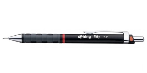 Ołówek automatyczny Rotring Tikky CC 1 mm czarny.jpg