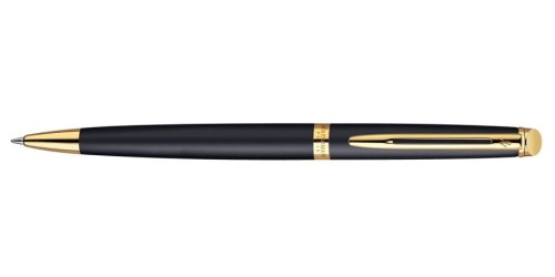 Długopis Waterman Hemisphere czarny matowy GT.jpg