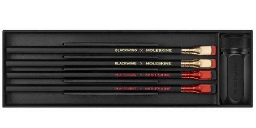 Zestaw ołówków Moleskine x Blackwing i temperówka.jpg