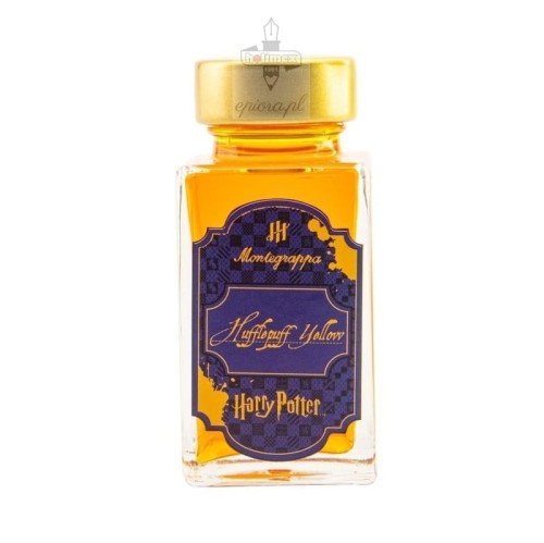 Atrament Montegrappa Harry Potter Hufflepuff Yellow żółty edycja limitowana.jpg
