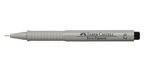 Cienkopis Faber-Castell Ecco Pigment 0,2 mm.png