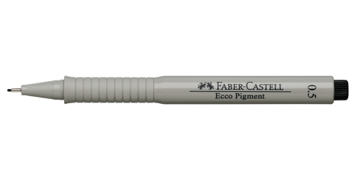 Cienkopis Faber-Castell Ecco Pigment 0,5 mm.png