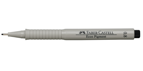 Cienkopis Faber-Castell Ecco Pigment 0,8 mm.png