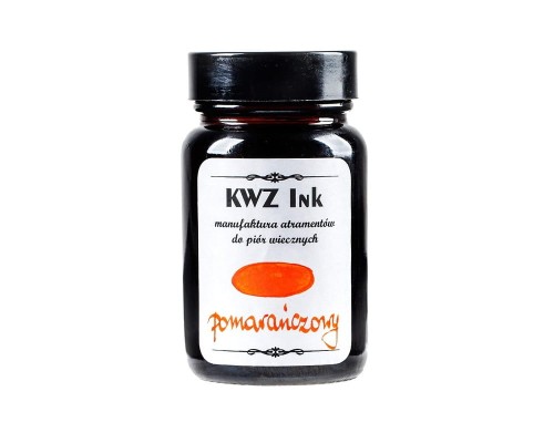 Atrament KWZ Ink pomarańczowy 60 ml.jpg