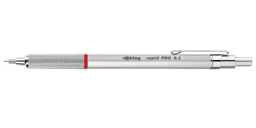 Ołówek automatyczny Rotring rapid pro 0,5 mm srebrny.jpg