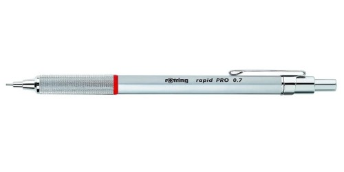 Ołówek automatyczny Rotring rapid pro 0,7 mm srebrny.jpg
