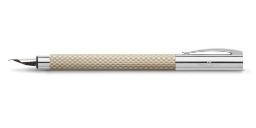 Pióro wieczne Faber-Castell Ambition OpArt White Sand.jpg