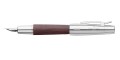 Pióro wieczne Faber-Castell E-motion Pearwood Dark Brown.jpg