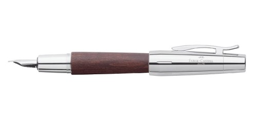 Pióro wieczne Faber-Castell E-motion Pearwood Dark Brown.jpg