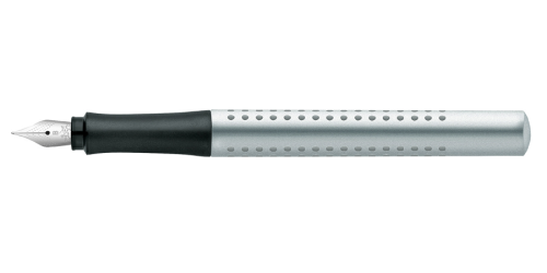 Pióro wieczne Faber-Castell Grip 2011 Silver srebrne.png