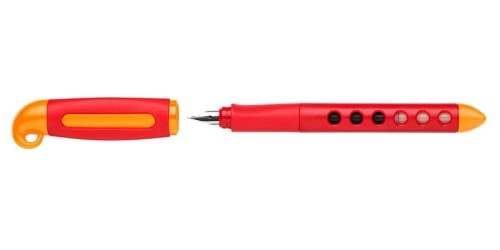 Pióro wieczne Faber-Castell Scribolino czerwono-pomarańczowe.jpg