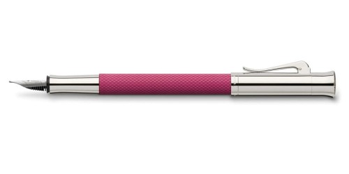 Pióro wieczne Graf von Faber-Castell Guilloche Electric Pink .jpg