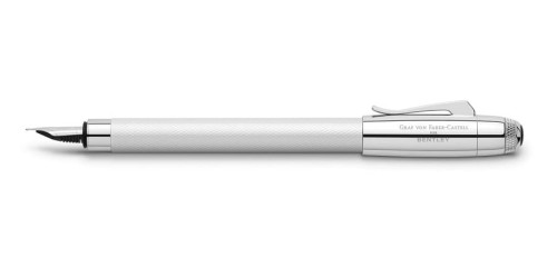 Pióro wieczne Graf von Faber-Castell Bentley Satin White .jpg
