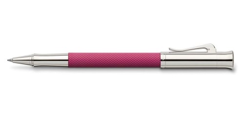 Pióro kulkowe Graf von Faber-Castell Guilloche Electric Pink.jpg