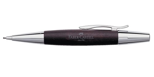 Ołówek automatyczny Faber-Castell E-Motion Pearwood Dark Brown 1,4 mm.jpg