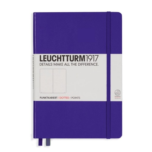 Notes Leuchtturm1917 Medium A5 kropki fioletowy - PURPLE.jpg