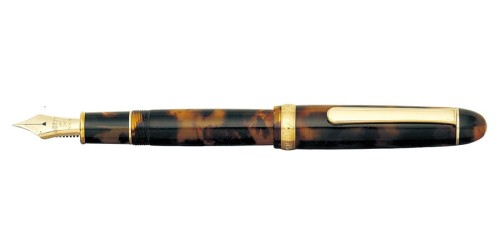 Pióro wieczne Platinum Century #3776 Celluloid Tortoise.jpg