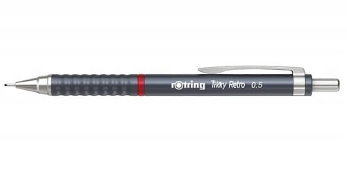 Ołówek automatyczny Rotring Tikky Retro 0,5 mm szary.jpg