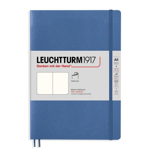 Notatnik Leuchtturm1917 Medium A5 Muted Colours Denim niebieski miękka okładka.jpg