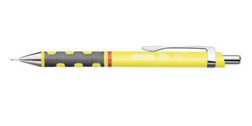 ołówek automatyczny rotring neon yellow 0,5 mm.jpg