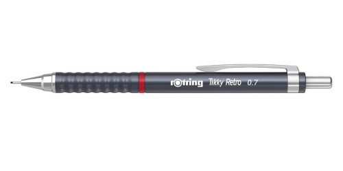 Ołówek automatyczny Rotring Tikky Retro 0,7 mm szary.jpg