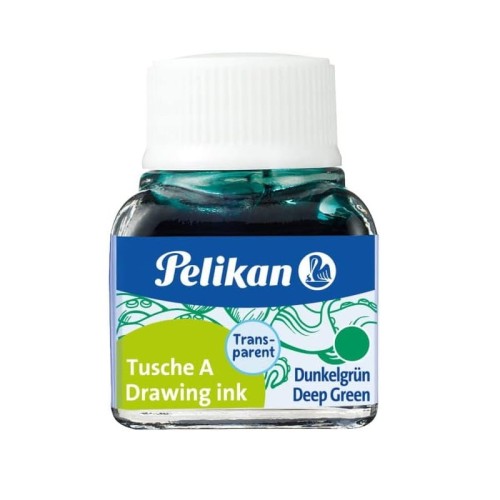 Tusz kreślarski Pelikan Deep Green 10 ml.jpg