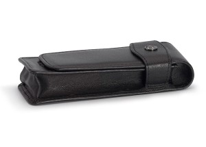 Etui Kaweco Sport podwójne skórzane czarne z klapką