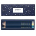 Kredki Caran d'Ache Cosmic Blue edycja specjalna pudełko.jpg