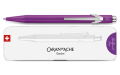 Długopis Caran d'Ache 849 COLORMAT-X fioletowy z etui.png