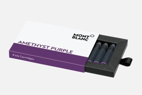 Naboje Montblanc Amethyst Purple purpurowe.jpg