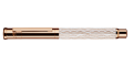Pióro wieczne Otto Hutt Design 04 Wave Guilloche White Rosegold zamknięte.png