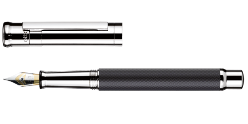 Pióro wieczne Otto Hutt Design 04 Checkered Black Matte.png