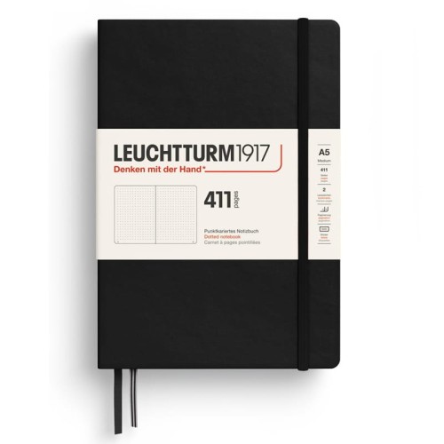 Notatnik Leuchtturm1917 Medium A5 Black czarny edycja 411.jpg