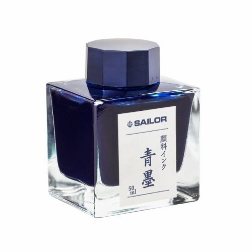 Atrament Sailor Seiboku Pigmented Blue Black granatowy 50 ml.jpg