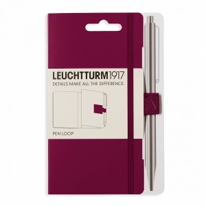 Pen loop Leuchtturm1917 Port Red bordowy 