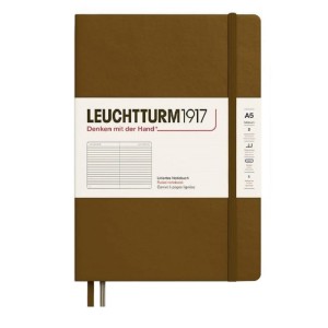 Notatnik Leuchtturm1917 Medium A5 Spice Brown miękka okładka