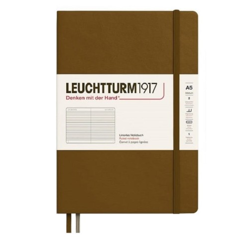 Notatnik Leuchtturm1917 A5 Spice Brown.jpg
