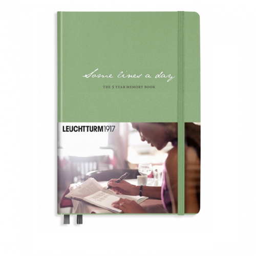 Notatnik Leuchtturm1917 A5 Some lines a day Sage.jpg