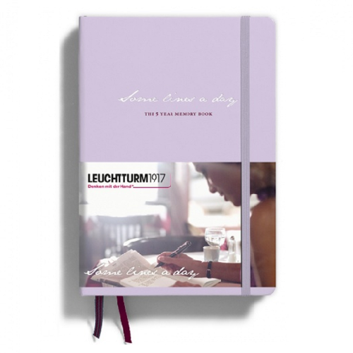 Notatnik Leuchtturm1917 A5 Some lines a day Lilac.jpg