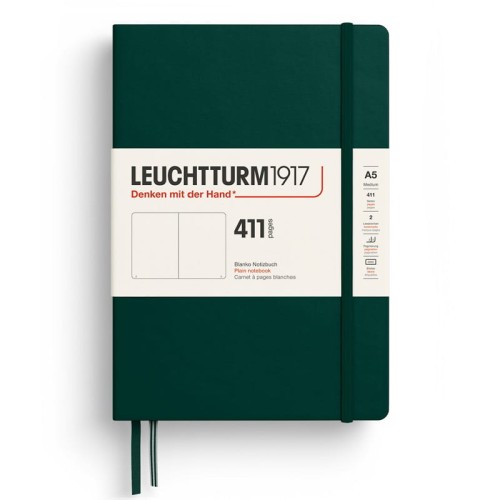 Notatnik Leuchtturm1917 A5 Edycja 411 Forest Green.jpg